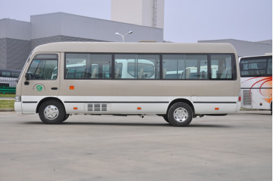 Mini Coach Ankai Coaster bekas 23 kursi RHD/LHD Rak Bagasi Mesin Diesel
