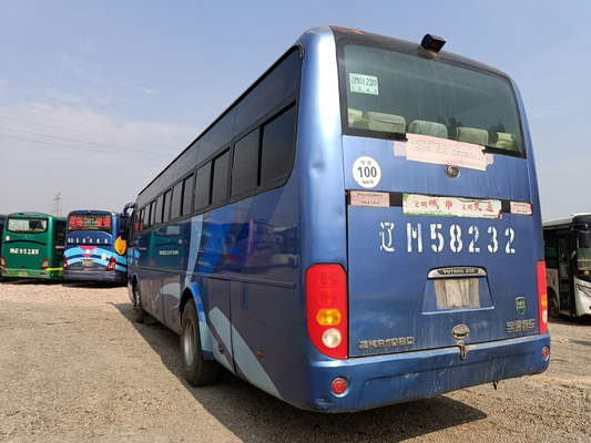 ZK6102D Bus Yutong yang sudah dimiliki jendela geser 43 kursi bagasi besar