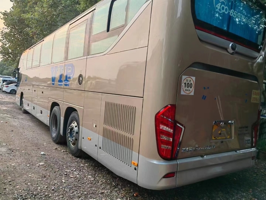 2020 Tahun Bus Diesel bekas 56 kursi Double Door VIP Coach Bus Yutong ZK6137