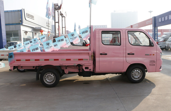 Truck Foton Mini Truck Pink Warna Transmisi manual Mesin bensin Euro 6