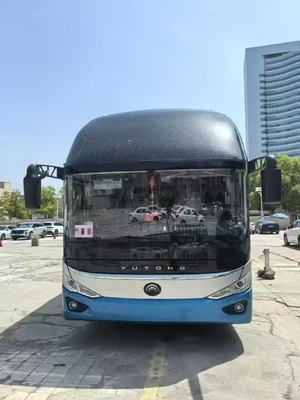 Kendaraan transportasi umum bekas ZK6137 Kabin rapih 56 kursi Penumpang tugas berat Kondisi tubuh yang baik