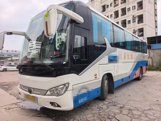 Bus Komersial Bertenaga Kuat ZK6120 Kondisi Sangat Baik 50 Kursi Dasbor Bersih Mesin Diesel