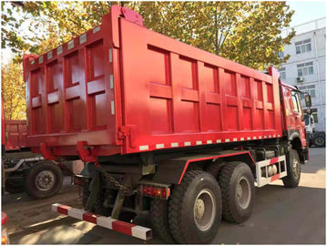 SINOTRUCK HOWO Bekas Dump Truck Model Mengemudi Tangan Kiri 371/375hp 20-35Ton