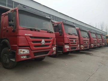 Warna Merah Dongfeng 2nd Tipper Truck Dengan 6x4 Drive EURO 3 Mesin Diesel