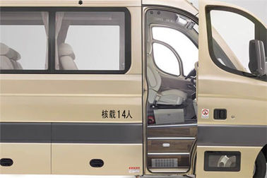90% Bus Kecil Bekas Baru, Yutong Bekas Mini Coach 17 Kursi Euro III Standar Emisi