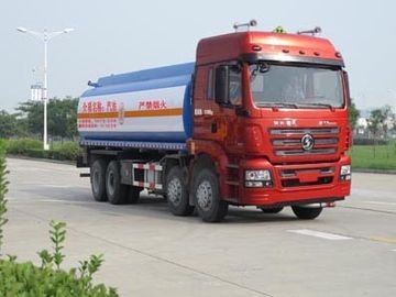 Volume 27,5m3 Minyak Bekas Tanker Standar Emisi EURO IV Dengan Mesin WP10.290E40