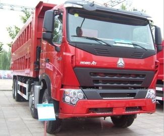 2015 Tahun Kedua Tangan Dump Truck Mengemudi Tangan Kiri Tipe 31000 KG Berat Kotor