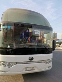 6122HQ9A 51 Kursi Yutong Digunakan Coaster Bus Mesin Diesel Drive Tangan Kiri Dengan A / C