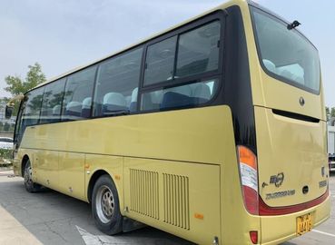Bus Komersial Bekas Tahun 2017 / ZK6888 37 Kursi Bus Pelatih Bekas Panjang Bus 8774mm