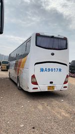 59 Kursi Diesel Bekas Bus Yutong Kecepatan Maks 100km / H Putih 2014 Tahun ZK6127