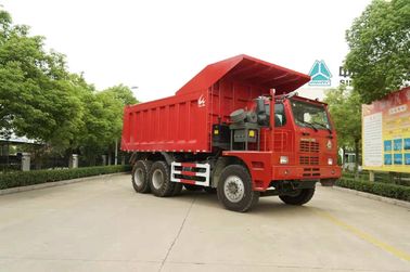 371HP Sinotruck Digunakan Dump Truck 50 - 70 Ton Minning Dump Truck