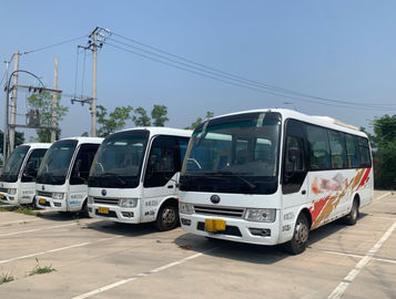 2015 Tahun 22 Kursi Digunakan Yutong Bus Cummins Mesin Depan 6729 Model Yutong Bus