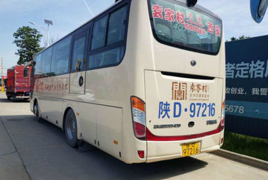 39 Kursi Penumpang Tahun 2016 RHD Digunakan Bus Yutong Mesin belakang Yuchai ZK6908
