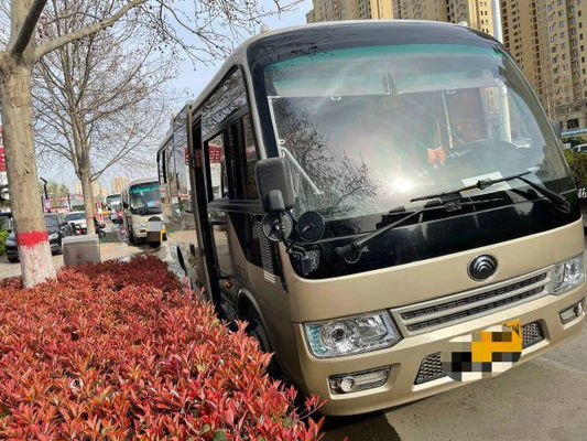2017 Tahun 28 Kursi Bus Pelatih Bekas ZK6729 Mesin Diesel Untuk Pariwisata