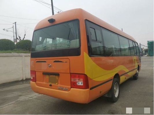 Bus Tinggi Bekas KLQ6702 19 Kursi 2014 Minibus Bus Coaster Bekas
