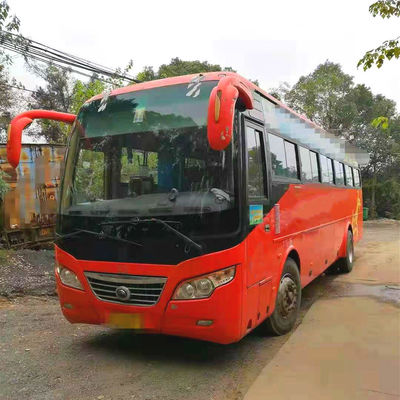 44 Kursi Bekas Bus Yutong ZK6102D Bus Pelatih Bekas Tahun 2014 Mesin Kemudi Mesin Diesel LHD
