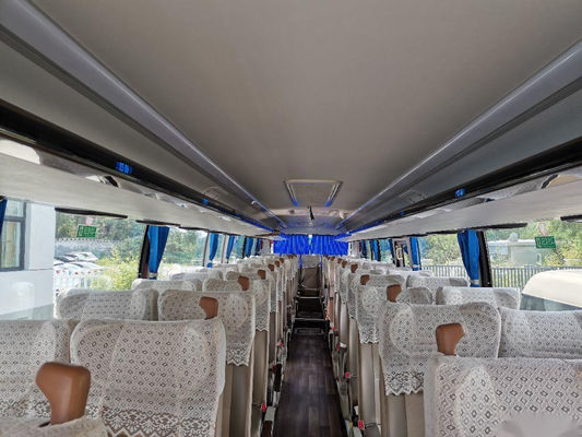 Bus Zhongtong Bekas LCK6119 50 Kursi 2019 Kompartemen Kapasitas Besar Euro V 336kw Aiebag Chassis