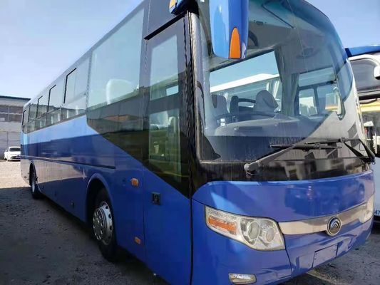 55 Kursi Bekas Yutong ZK6117 Bus New Stock Coach Bus Mesin Diesel Tahun 2020