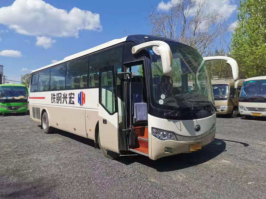 45 Kursi Bekas Yutong ZK6999 Bus Bekas Coach Bus 2012 Tahun Belakang Kemudi Mesin LHD Mesin Diesel