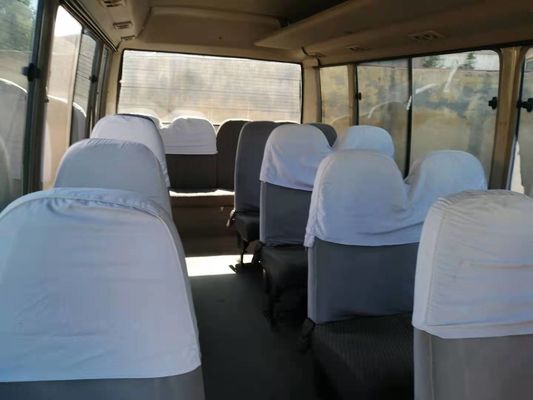 2009 Tahun 18 Kursi Bus Coaster Bekas, Bus Coaster Toyota LHD Bekas Mini Bus Dengan Mesin Diesel, Kemudi Kiri