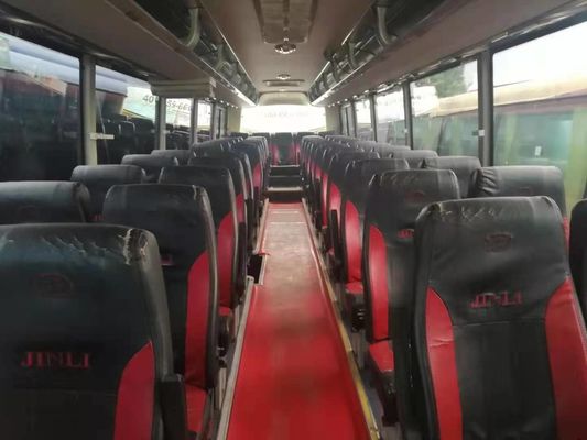 54 Kursi Bekas Yutong ZK6127H Bus Bekas Coach Bus 2011 Tahun Mesin Diesel Dalam Kondisi Baik