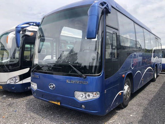 Bus Lebih Tinggi Bekas KLQ6119T 51Seats Yuchai Rear Engine 171kw Airbag Chassis 35000km Bus Wisata Bekas untuk Afrika