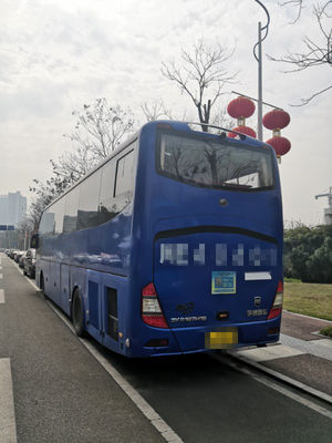 54 Kursi Bus Pelatih Bekas Bus Yutong ZK6127 Mesin Diesel Tahun 2016 Dalam Kondisi Baik