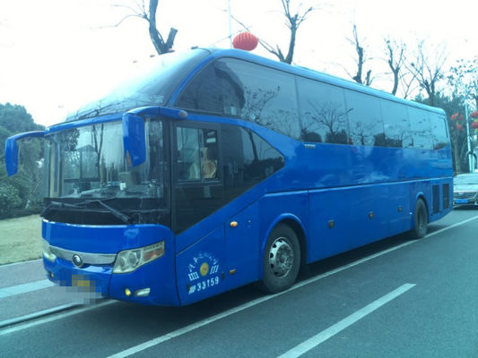 54 Kursi Bus Pelatih Bekas Bus Yutong ZK6127 Mesin Diesel Tahun 2016 Dalam Kondisi Baik