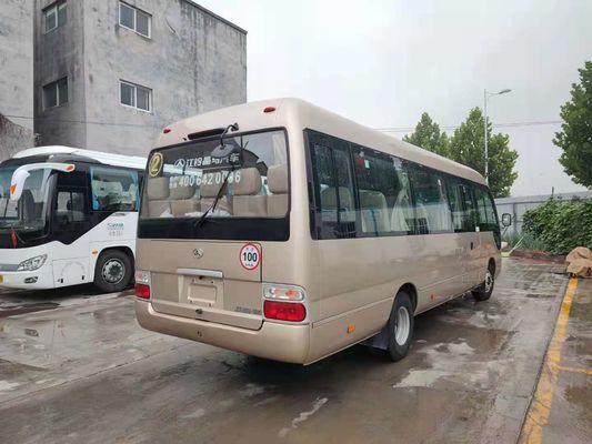 2020 Tahun 32 Kursi Bekas Jiangling Coaster Bus, Bus Coaster Bus Mini Bekas Dengan Kursi Bisnis Untuk Bisnis