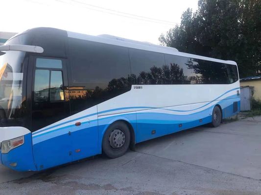 YUTONG BUS ZK6127 Bus Pelatih Bekas untuk Penjualan Bus Yutong Bekas 53 Kursi Harga Murah Mesin Belakang Kemudi Kiri