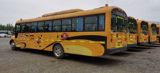 Bus YUTONG bekas Bus Sekolah bekas 7435x2270x2895mm Dimensi Keseluruhan Dengan Mesin diesel