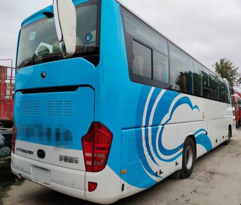 2018 Tahun 54 Kursi Bekas Yutong Bus LHD Steering ZK6122HQ Bus Pelatih Bekas Dengan AC
