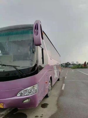 2009 Tahun 53 Kursi Bus Bekas Bekas Yutong ZK6129HD Bus Pelatih Bekas Dengan Mesin Diesel AC