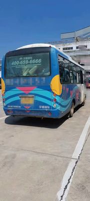 2014 Tahun 28 Kursi Bus Bekas Bekas Bus Pelatih Yutong ZK6729 Dengan Mesin Diesel Untuk Pariwisata