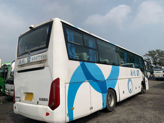 29 Kursi Mewah 2012 Tahun Bekas Bus Asiastar YBL6111H1 RHD Kemudi Bekas Bus Pelatih Mesin Diesel