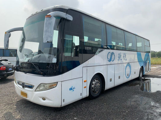 29 Kursi Mewah 2012 Tahun Bekas Bus Asiastar YBL6111H1 RHD Kemudi Bekas Bus Pelatih Mesin Diesel
