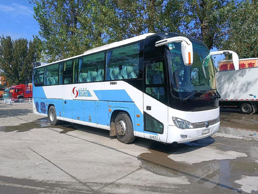 2015 Tahun 51 Kursi Pintu Ganda Zk6119 Bus Yutong Bekas Dengan Kursi Baru Jarak Tempuh 40000km