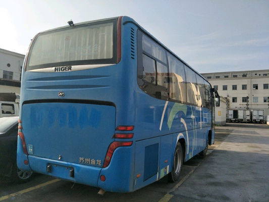 37 Kursi Tahun 2014 Digunakan Bus KLQ6896 Lebih Tinggi Digunakan Bus Pelatih LHD Kemudi Mesin Diesel Tidak Ada Kecelakaan