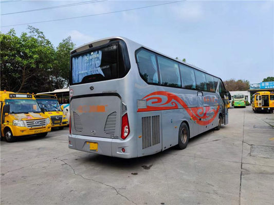 Digunakan Kinglong Coach XMQ6125 Mini Coach Bus 51 Kursi Weichai Mesin Belakang Bus Coach Aksesoris Dengan Yutong Lebih Tinggi