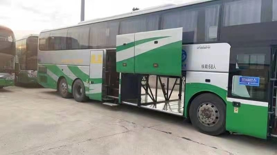 68 Kursi Yutong Bus Perjalanan Bus Penumpang Bekas ZK6146 Diesel Kemudi Tangan Kiri Tahun 2013