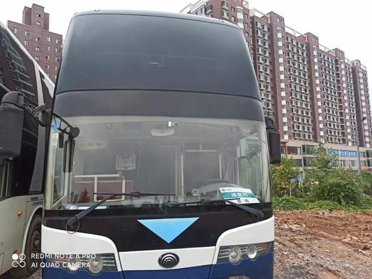 68 Kursi Yutong Bus Perjalanan Bus Penumpang Bekas ZK6146 Diesel Kemudi Tangan Kiri Tahun 2013