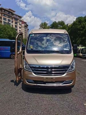 2018 Tahun 14 Kursi Bus Yutong Bekas CL6 Mesin Diesel Mini Bus Bekas Dengan Kursi Mewah