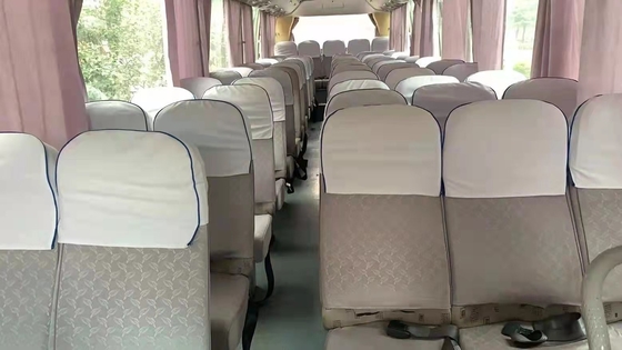 Tahun 2014 62 Kursi Digunakan Bus Yutong ZK6110 Digunakan Bus Pelatih LHD Mesin Diesel Kemudi