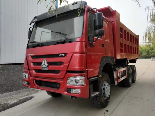 Mesin Truk Tipper Howo Dump Truck Bekas WD615.47 Truk Hino Bekas Euro II