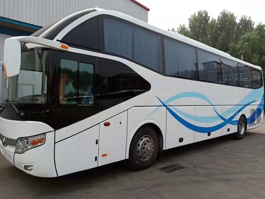 Yutong Bus Diesel 2nd Hand ZK6127 Kinglong Bus 55 Kursi Bus Pelatih Digunakan Mesin Belakang