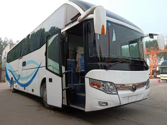 Yutong Bus Diesel 2nd Hand ZK6127 Kinglong Bus 55 Kursi Bus Pelatih Digunakan Mesin Belakang