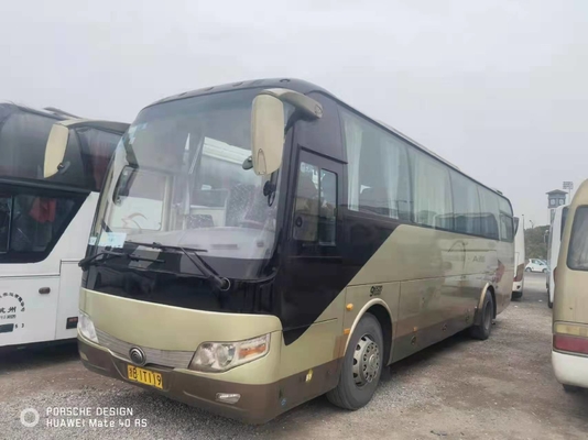 Gunakan Yutong Bus ZK6110 51 Kursi Manual Kemudi RHD Tahun 2013 Digunakan Bus Diesel Untuk Penumpang