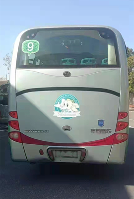 46 Kursi Tahun 2015 Yutong ZK6100 Digunakan Bus Pelatih LHD Kemudi 100km/H