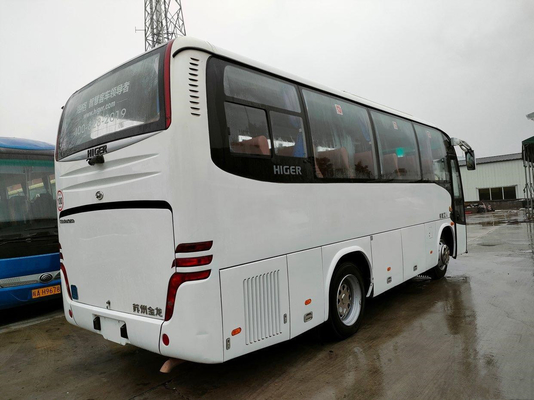 Bus Mewah KLQ6796 Pelatih Angkutan Penumpang Bus Bekas Lebih Tinggi 32 Kursi