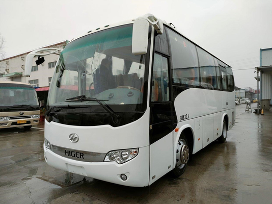 Bus Mewah KLQ6796 Pelatih Angkutan Penumpang Bus Bekas Lebih Tinggi 32 Kursi